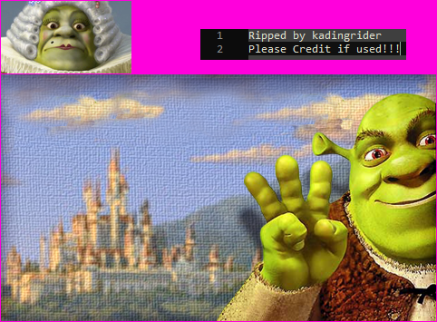 Shrek the Third - PSP Menu and Banner