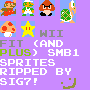 Wii Fit - Super Mario Bros. Sprites