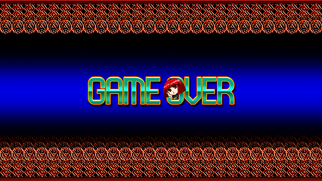 Cotton Reboot! - Game Over Screen