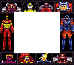 Iron Man & X-O Manowar in Heavy Metal - Super Game Boy Border