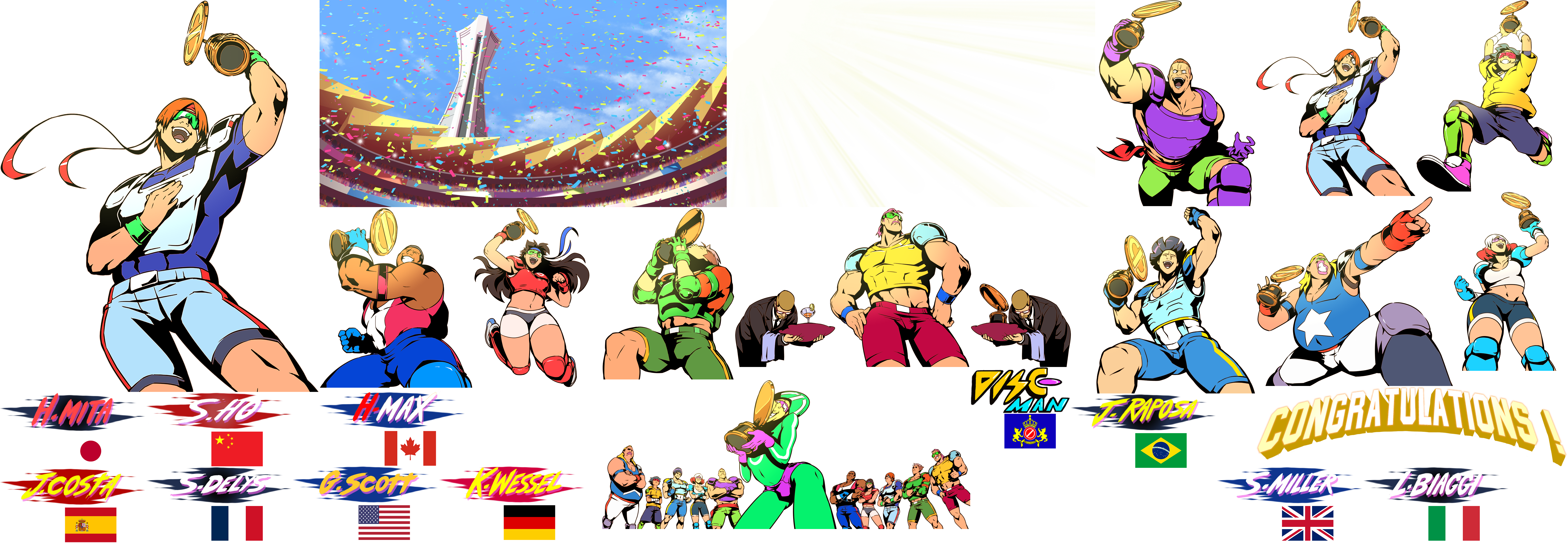 Windjammers 2 - Ending