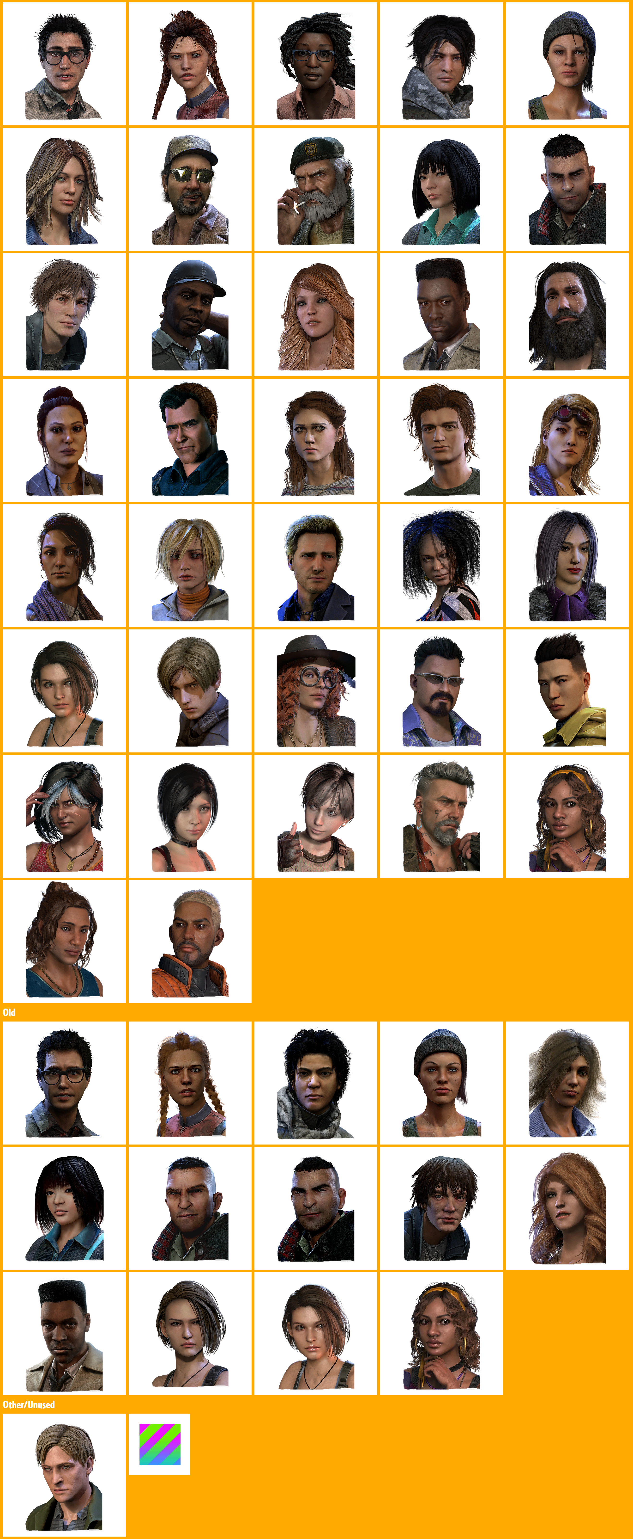 Dead by Daylight - Survivor Portraits (Old)