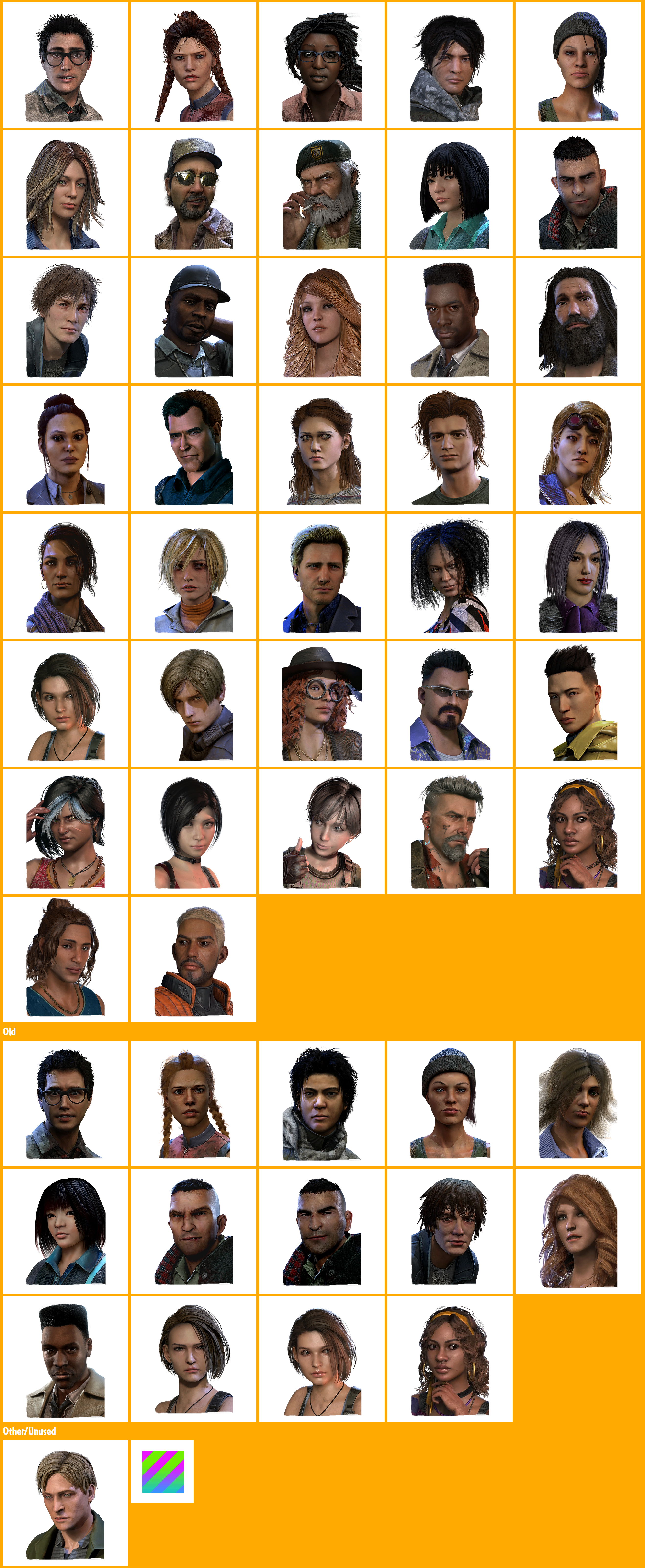 Survivor Portraits (Old)