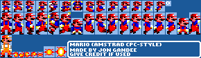 Mario Customs - Mario (Amstrad CPC-Style)