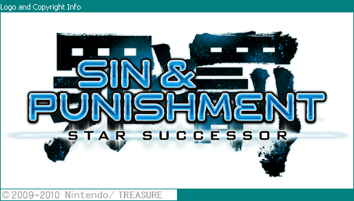Sin & Punishment: Star Successor - Logo and Copyright Info