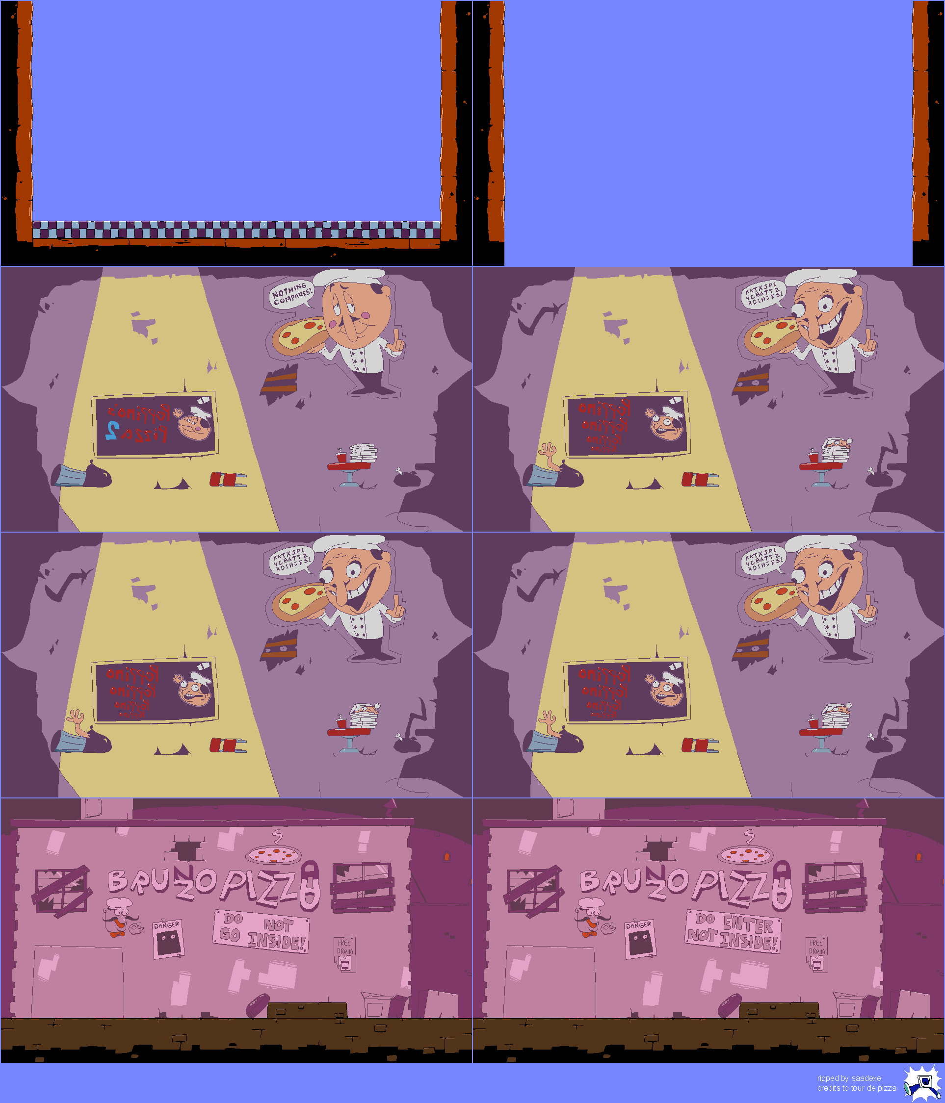 PC / Computer - Pizza Tower - Fake Peppino Boss Battle Backgrounds ...