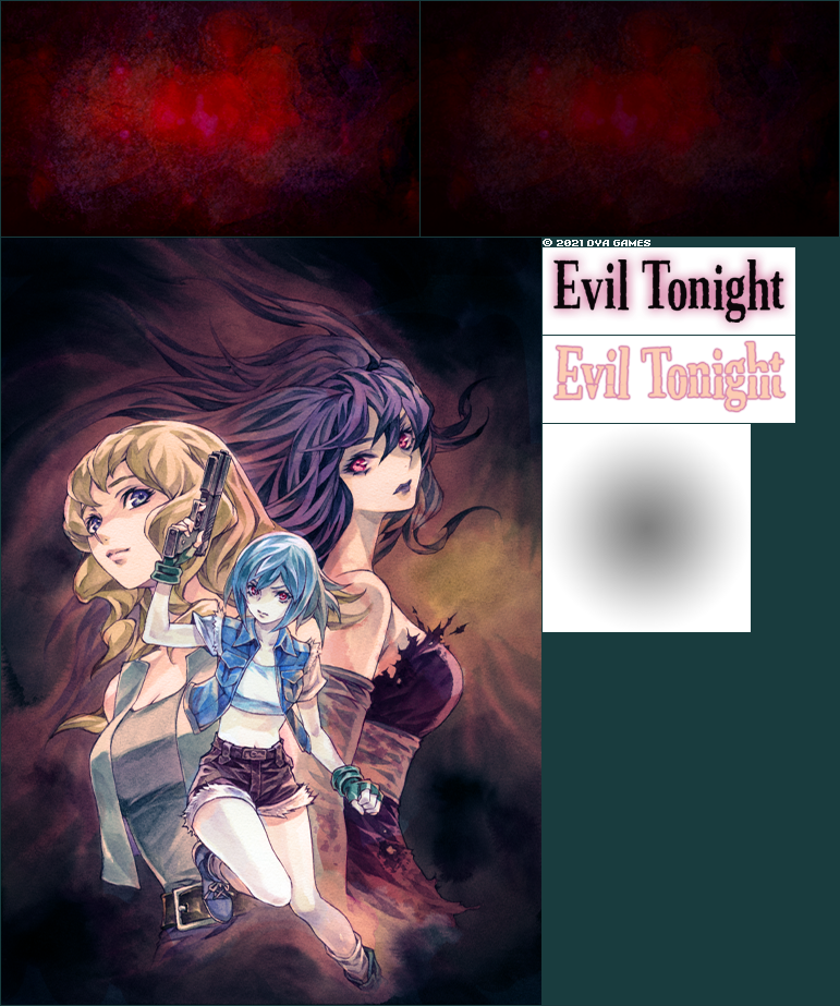 Evil Tonight - Title Graphics