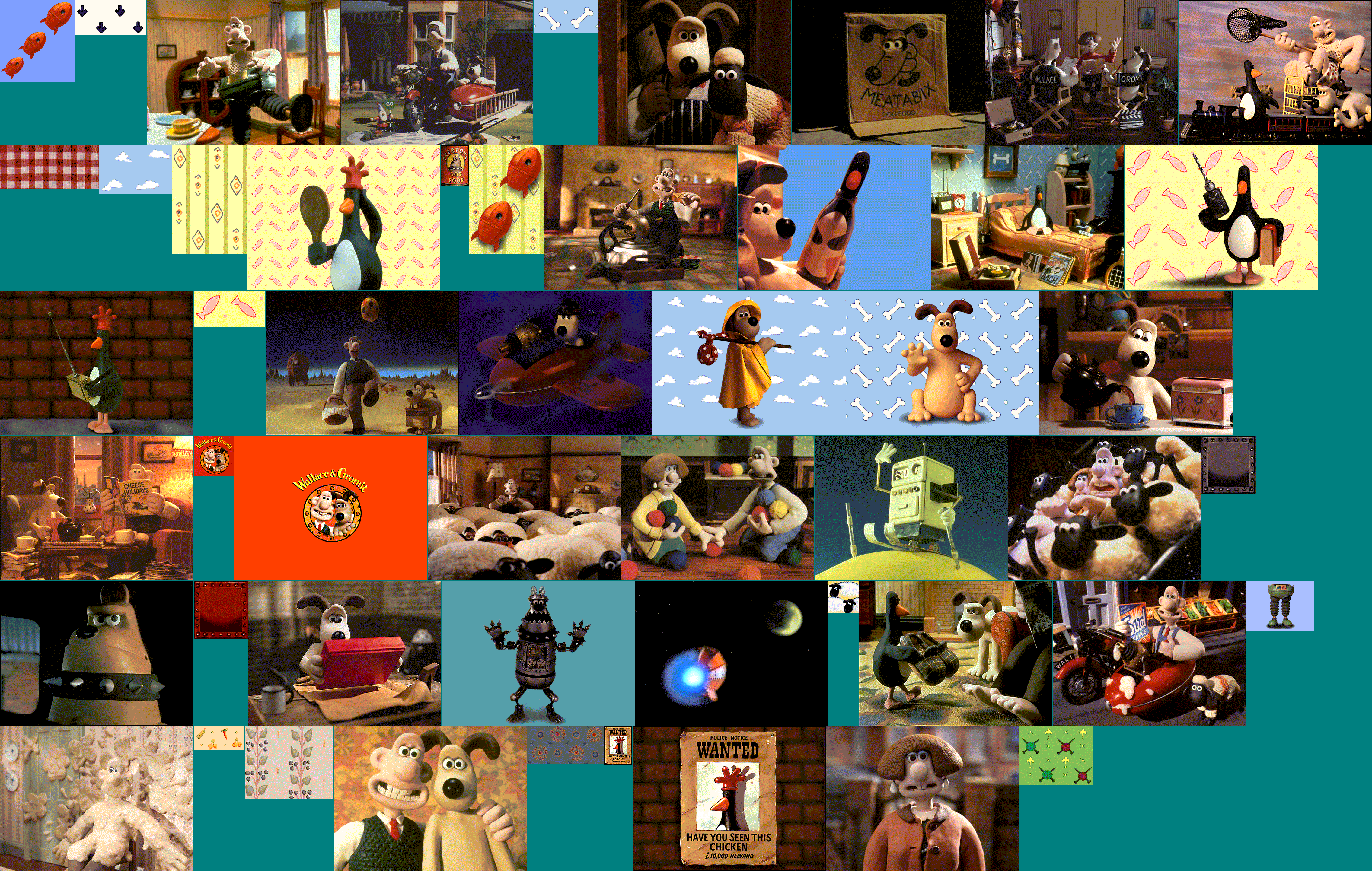 Wallace & Gromit Fun Pack - Wallpapers
