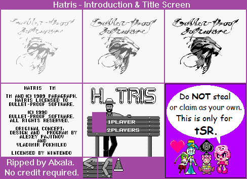 Hatris - Introduction & Title Screen