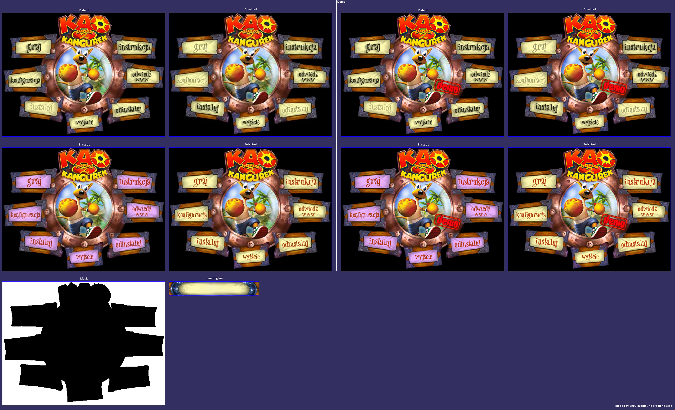Kao The Kangaroo: Round 2 - Launcher Options (Polish)
