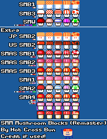 Mario Customs - Mushroom Blocks (SMM-Style)