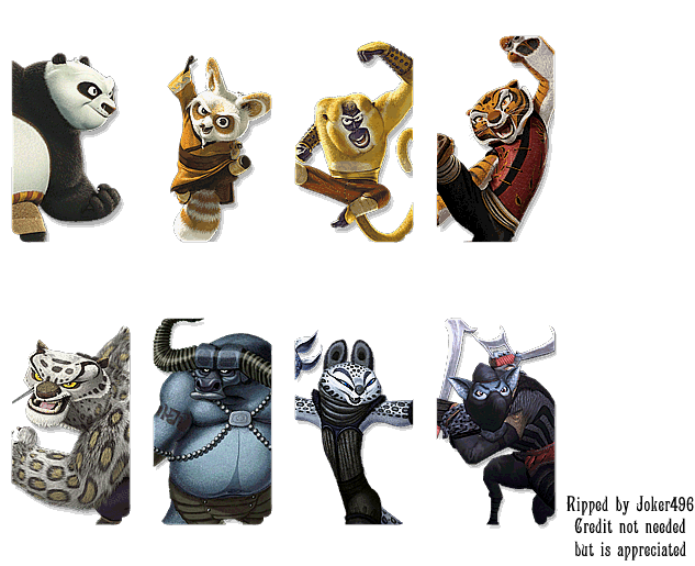 Kung Fu Panda - Multiplayer Portraits