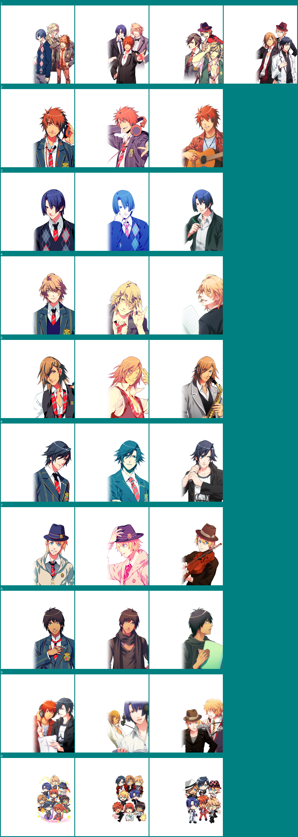 Portraits (Side View)