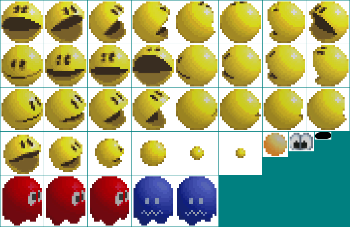 Kotoba no Puzzle: Mojipittan Wii Deluxe (JPN) - Pac-Man (Pac-Mania)