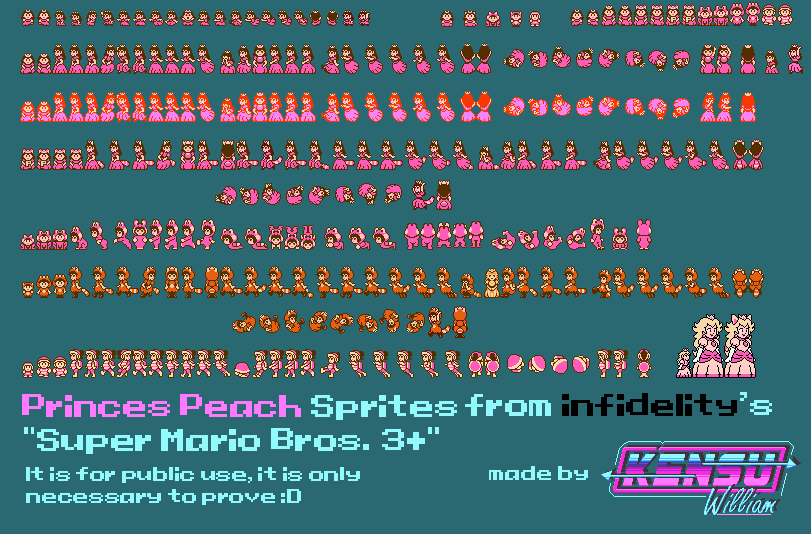 Peach (SMB3 NES-Style)