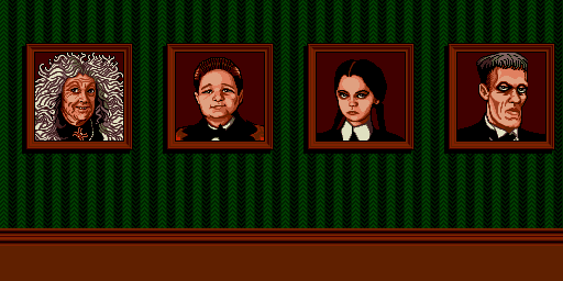 The Addams Family - Portrait Gallery 2 (Scrolling)