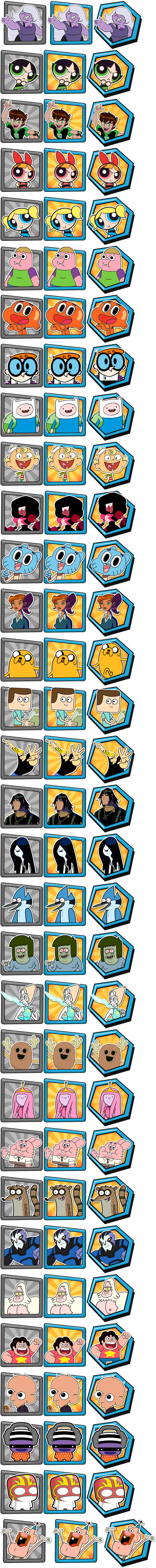 Formula Cartoon All-Stars - Character Icons