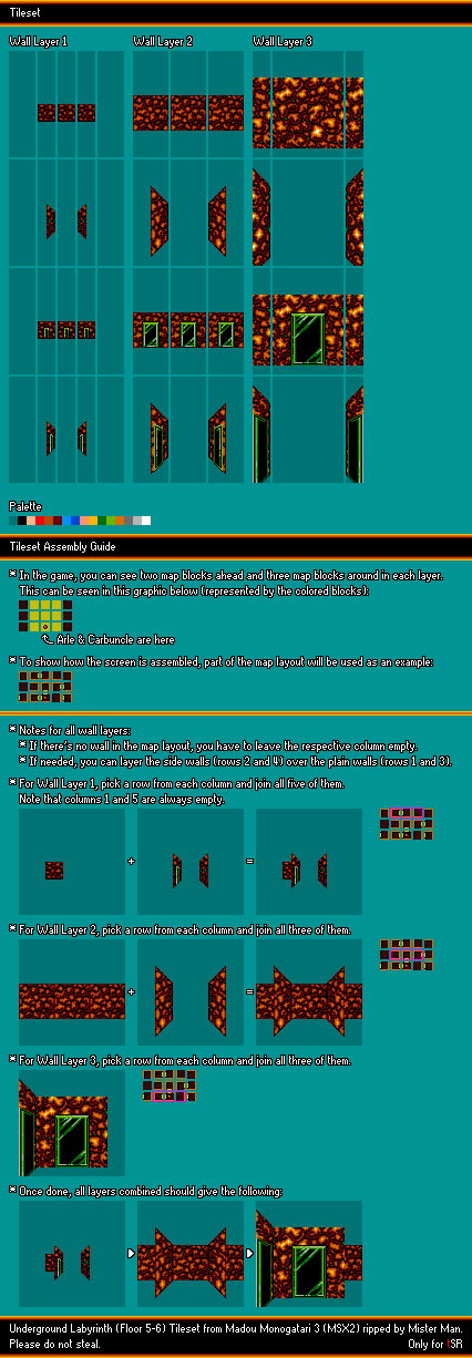 Madou Monogatari 3 - Underground Labyrinth (Floor 5-6)