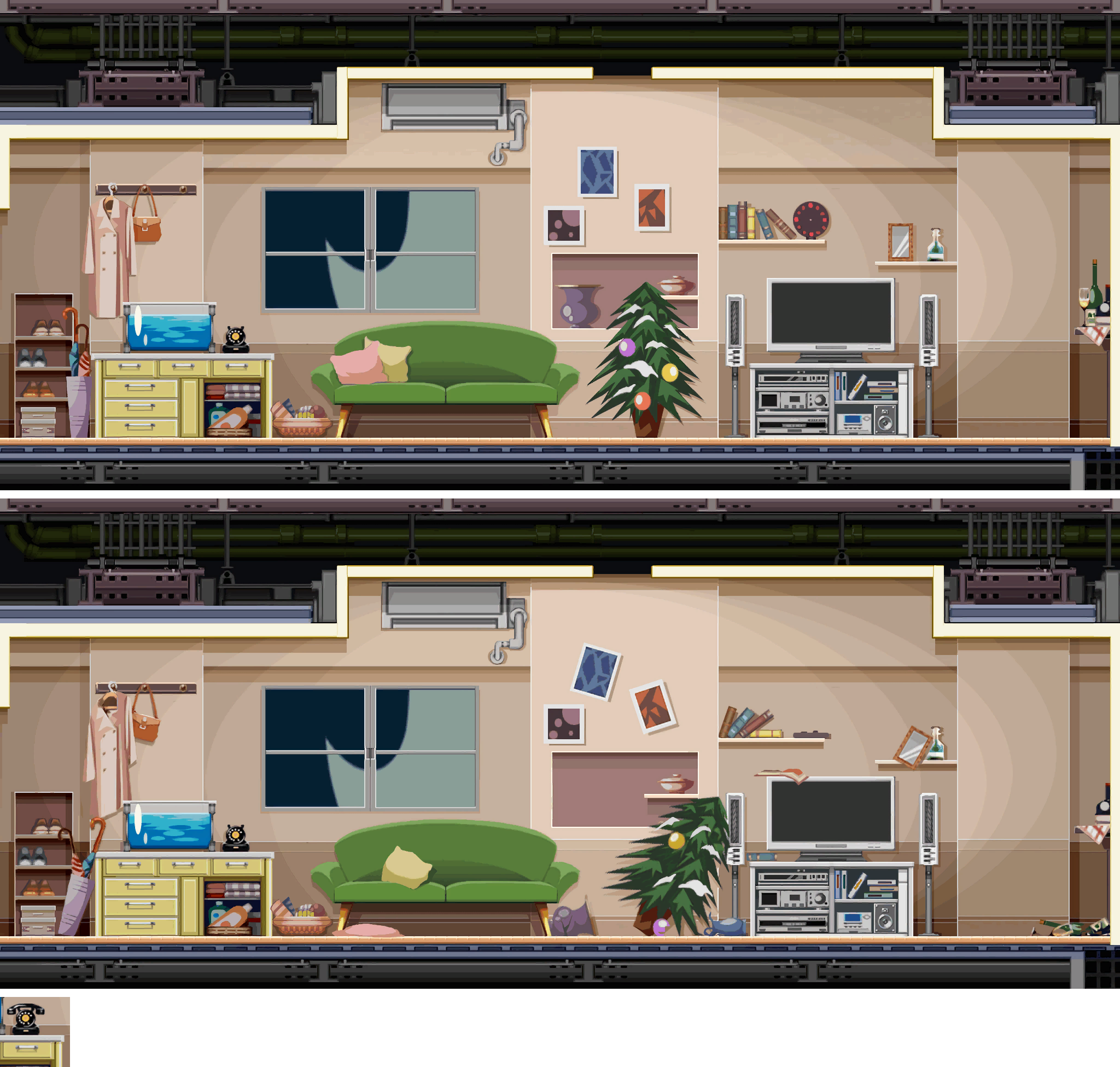 Ghost Trick: Phantom Detective HD - Lynne's Apartment