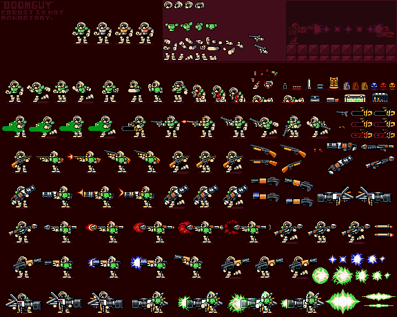 DOOM Customs - Doom Slayer (8-Bit)