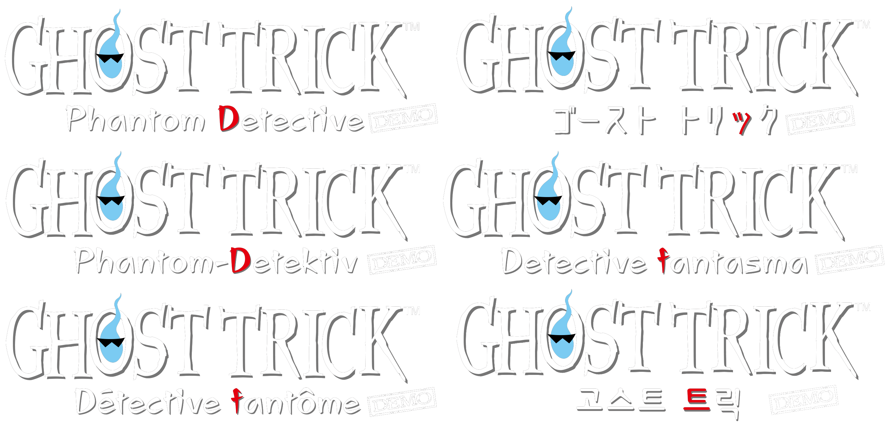 Ghost Trick: Phantom Detective HD - Multilanguage Logo (Demo)