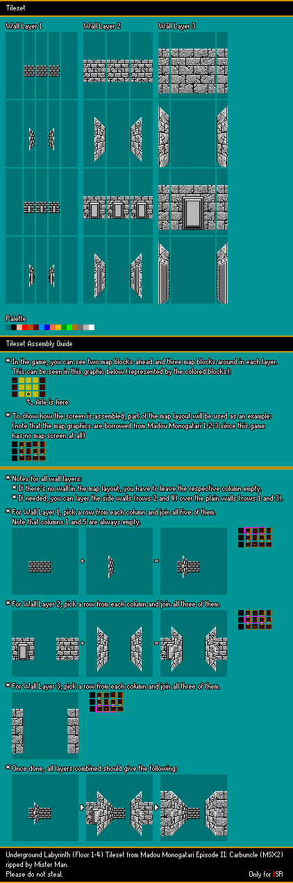 Underground Labyrinth (Floor 1-4)