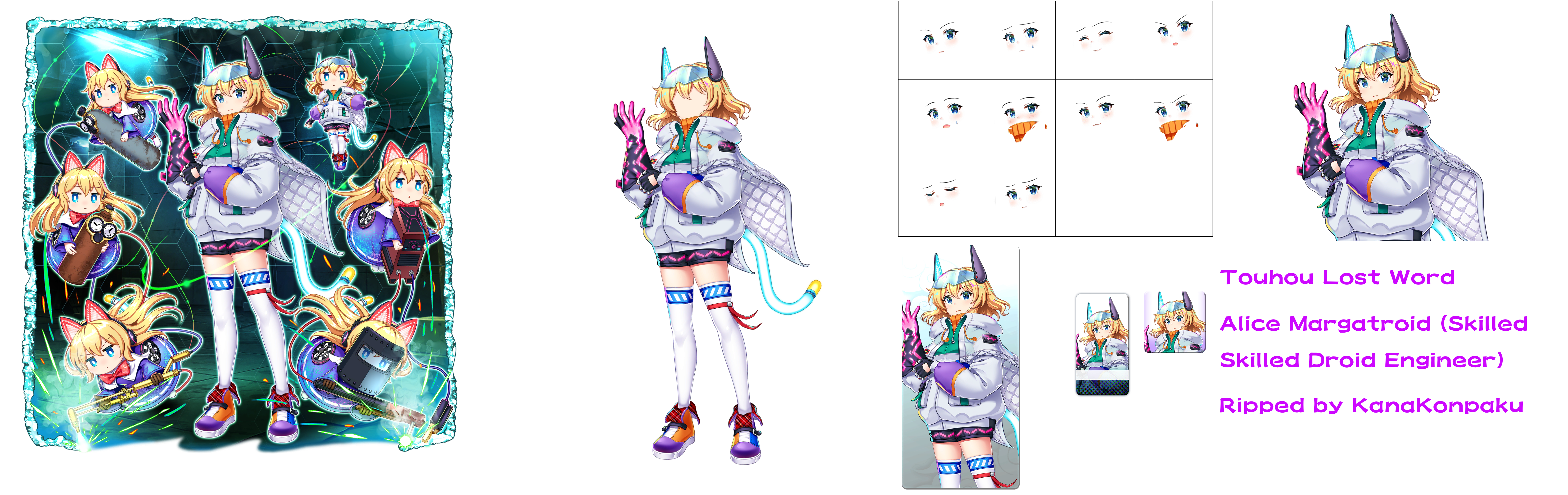 Touhou LostWord - Alice Margatroid (Skilled Droid Engineer)