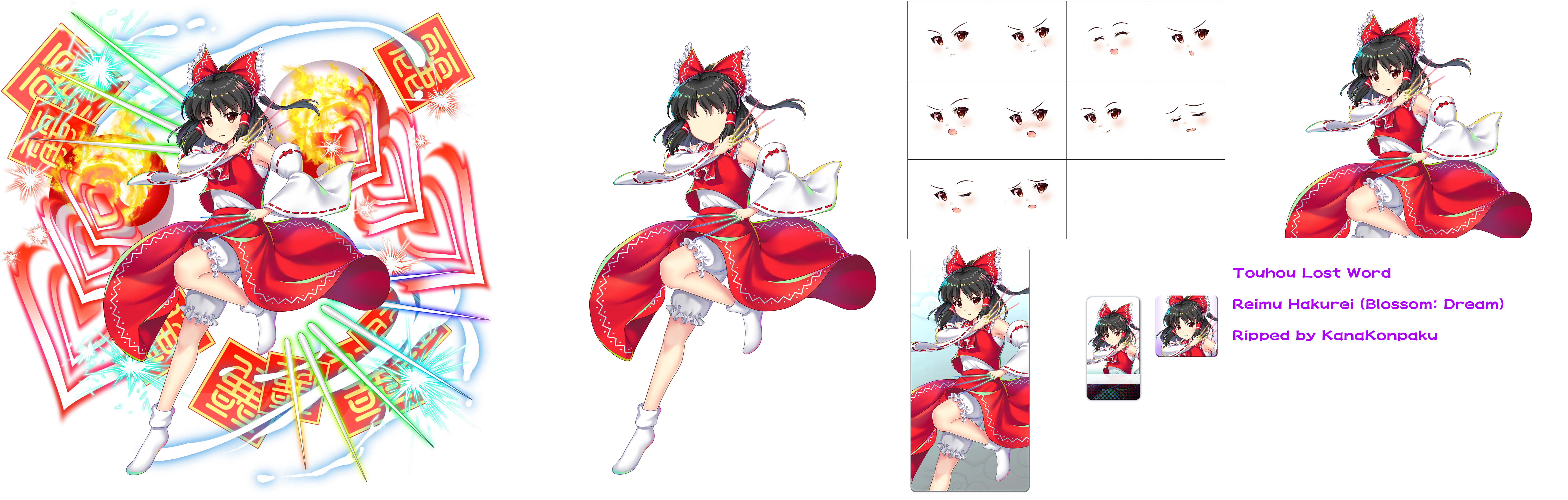 Touhou LostWord - Reimu Hakurei (Cherry Blossom: Dream)