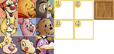 Pooh's Party Game: In Search of the Treasure - Character Select