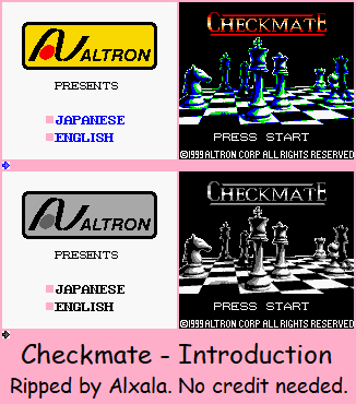 Checkmate (JPN) - Introduction