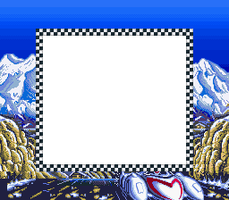 Mach Go Go Go (JPN) - Super Game Boy Border