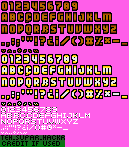 Gish Reloaded (J2ME) - Fonts