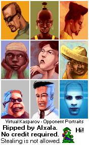 Opponent Portraits