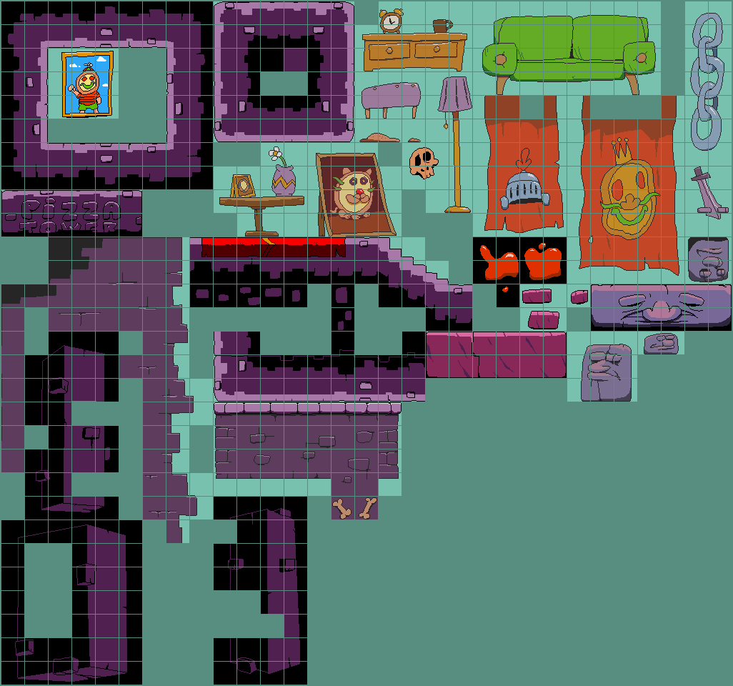 Tower Lobby Tileset