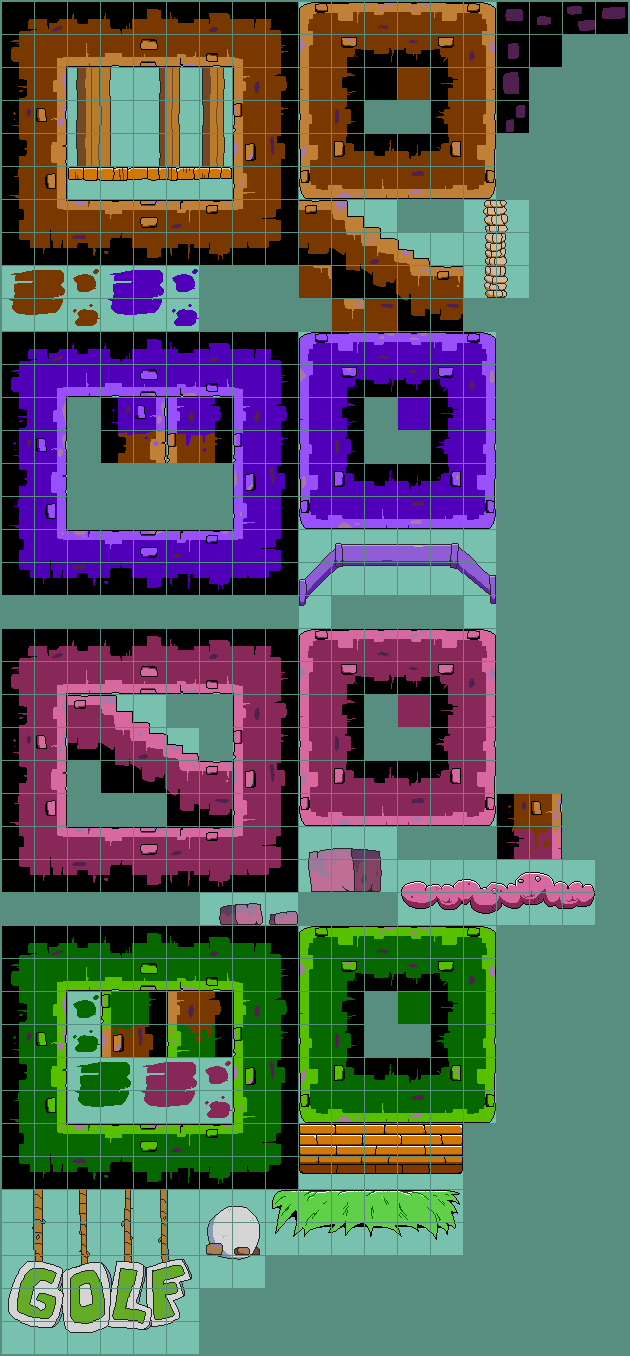 Vacation Resort Tileset