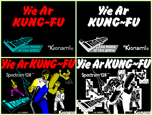 Yie Ar Kung Fu - Loading Screens