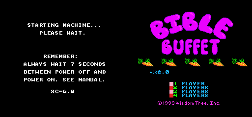 Bible Buffet (Bootleg) - Startup & Title Screen