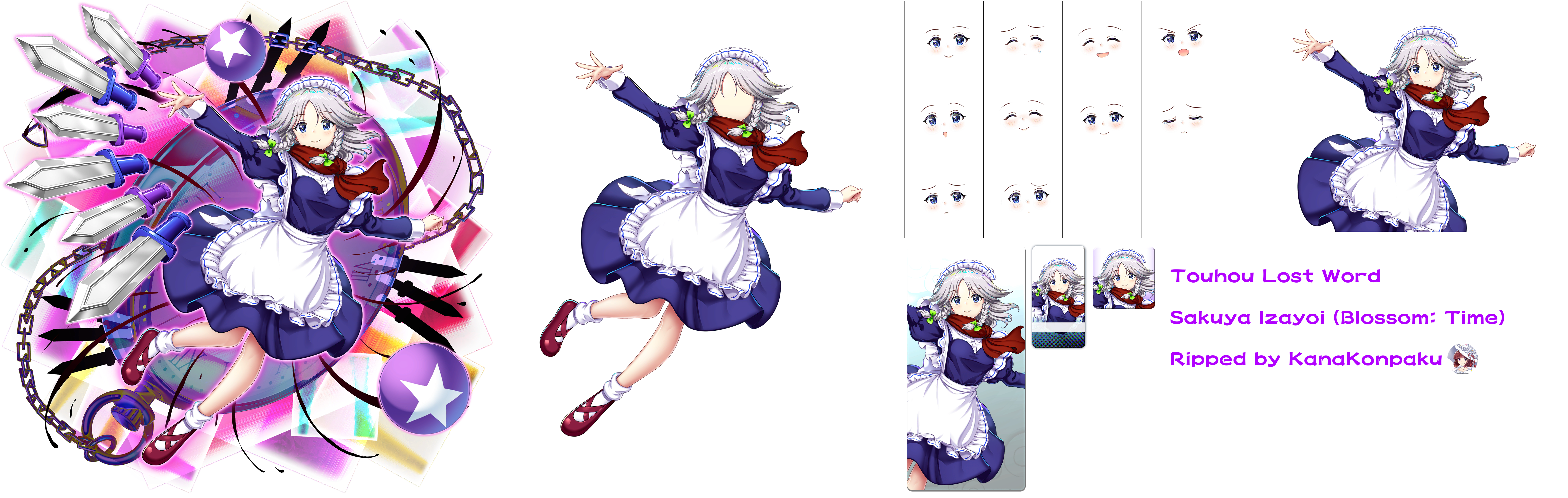 Sakuya Izayoi (Cherry Blossom: Time)