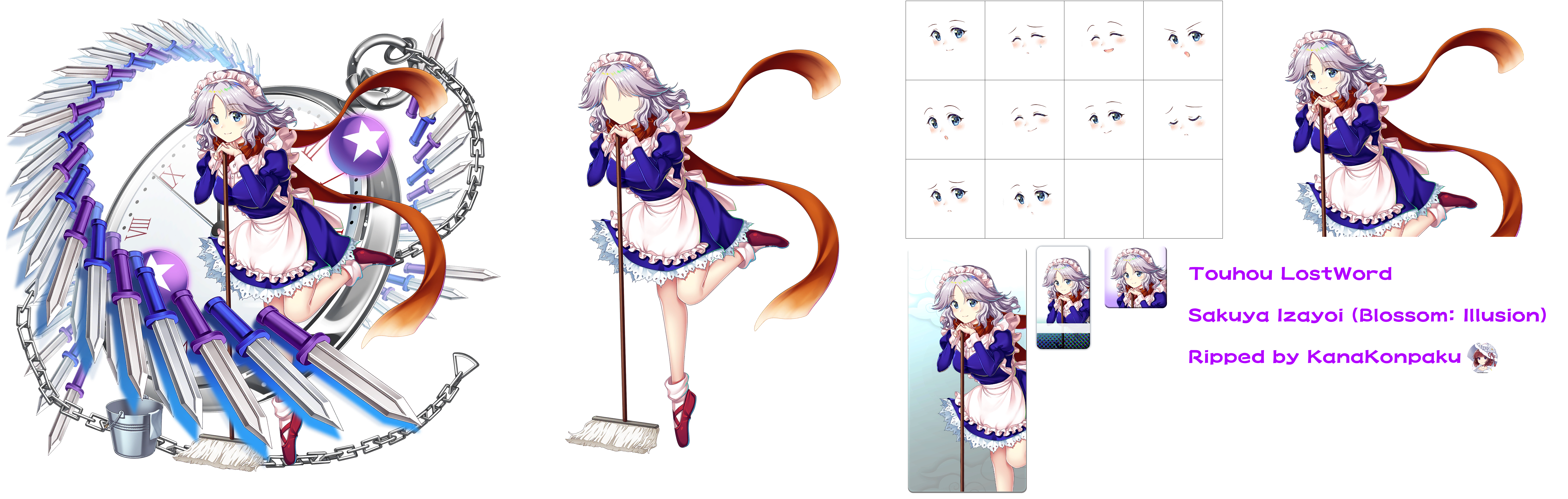 Sakuya Izayoi (Cherry Blossom: Illusion)