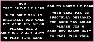 Game Boy Error Message