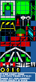 Star Light Zone (ZX Spectrum-Style)