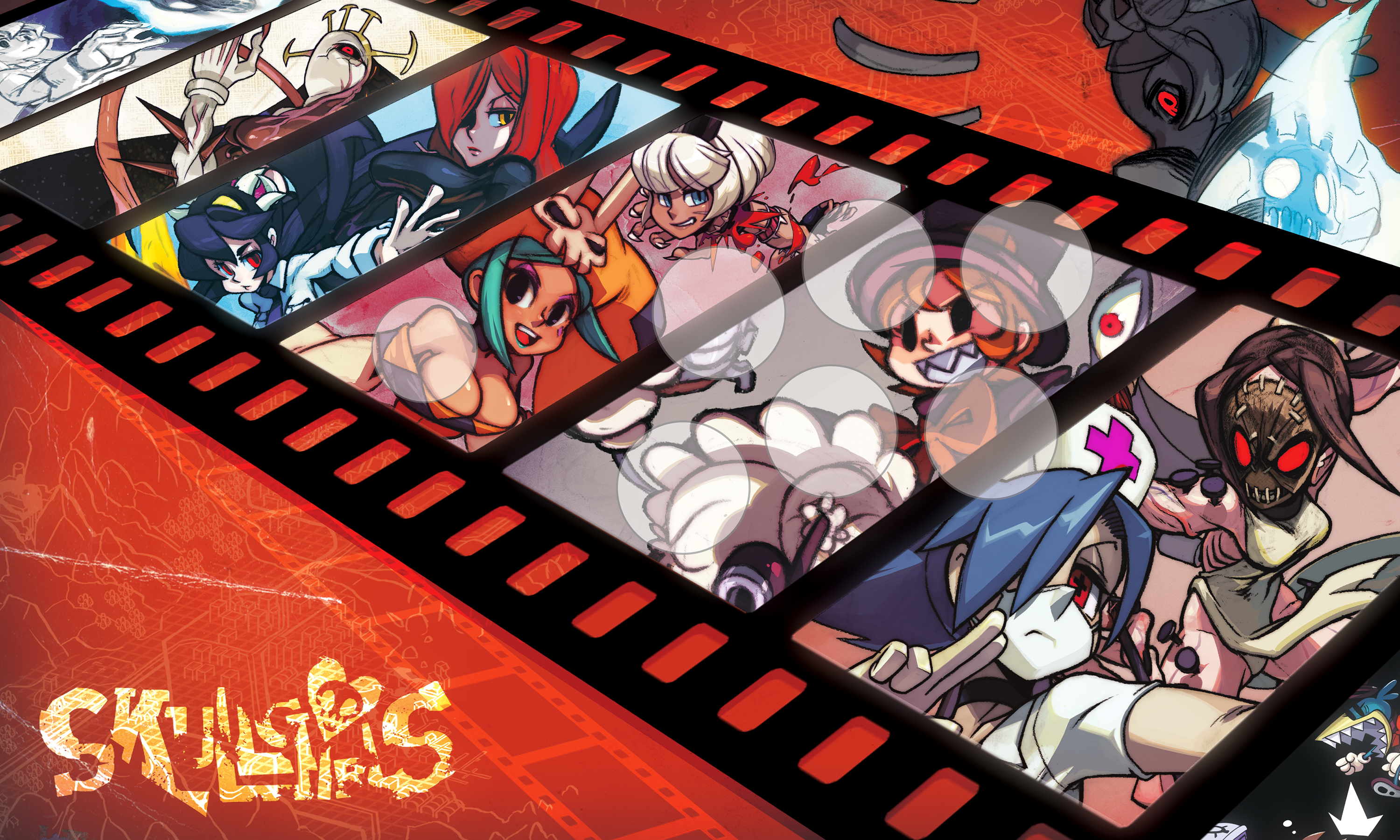 Skullgirls 2nd Encore - Filmstrip Red