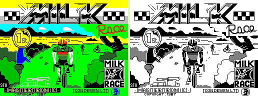 Milk Race - Loading Screen