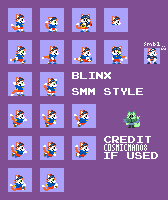 Blinx The Timesweeper Customs - Blinx (Mario Maker Costume-Style)