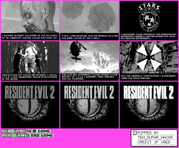 Resident Evil 2 - Title Screen & Intro Cutscene