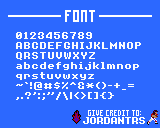 Retro Bowl - Font