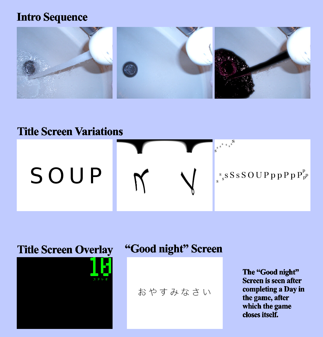 Soup 0.9 - Title Screen
