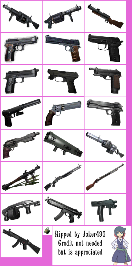 Weapon Icons