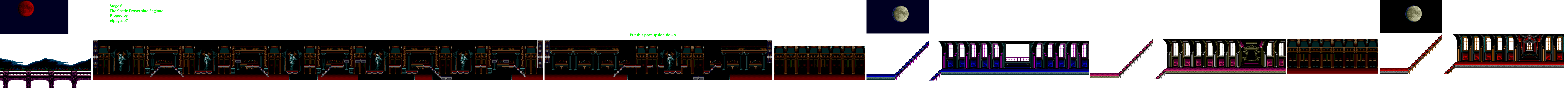 Castlevania: Bloodlines - Stage 6 - Castle Proserpina