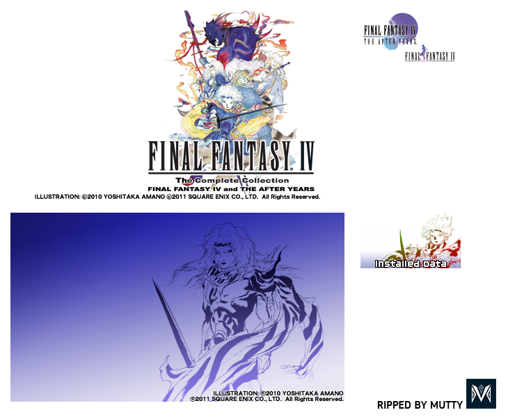 Final Fantasy 4: The Complete Collection - UMD Disc Images